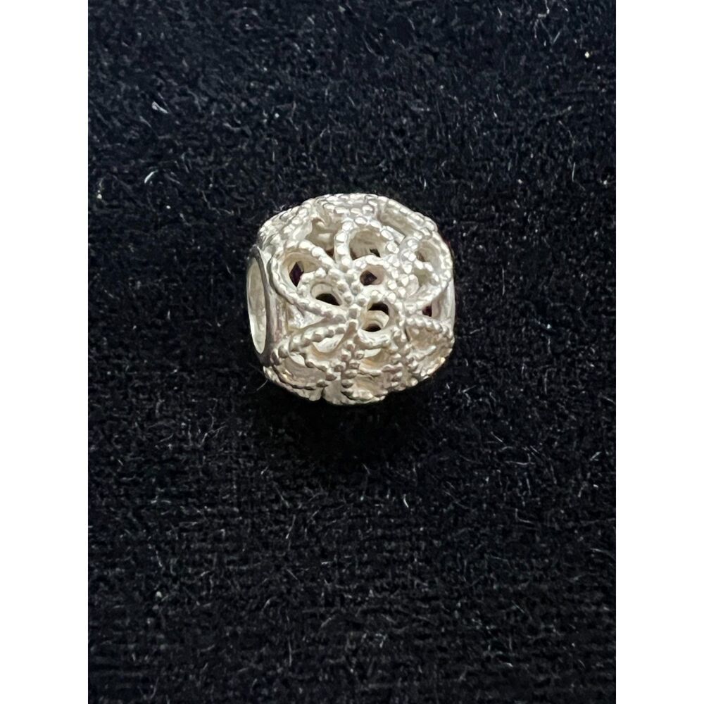Pandora Roses Openwork Silver Charm Item 791282